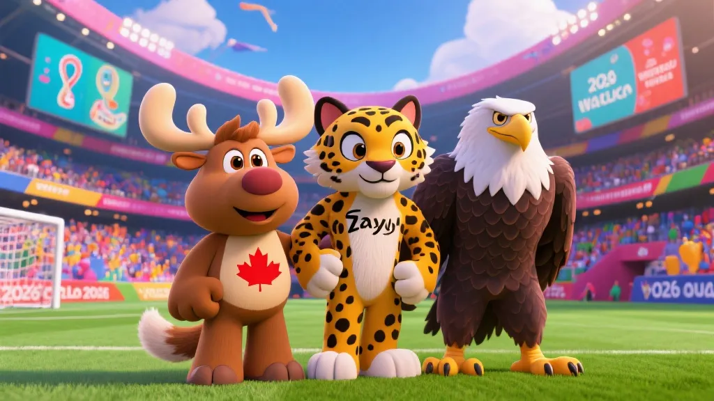 揭秘2026世界杯吉祥物：Maple、Zayu与Clutch背后的文化密码与狂欢寓意